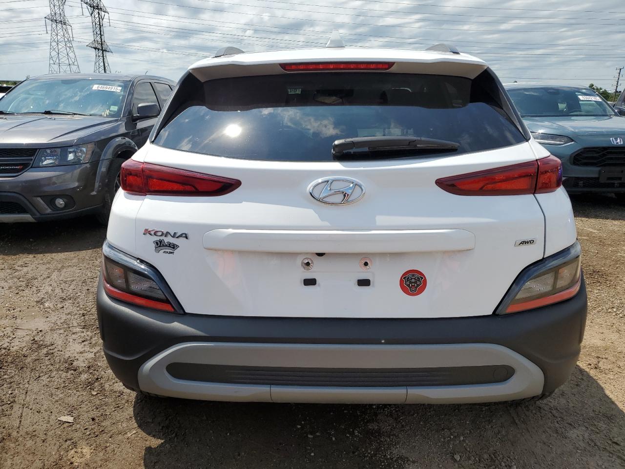 2023 Hyundai Kona Sel VIN: KM8K6CAB0PU013208 Lot: 64299005