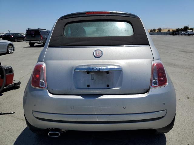  FIAT 500 2012 Srebrny