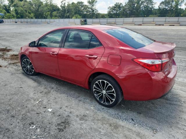 Sedans TOYOTA COROLLA 2015 Czerwony