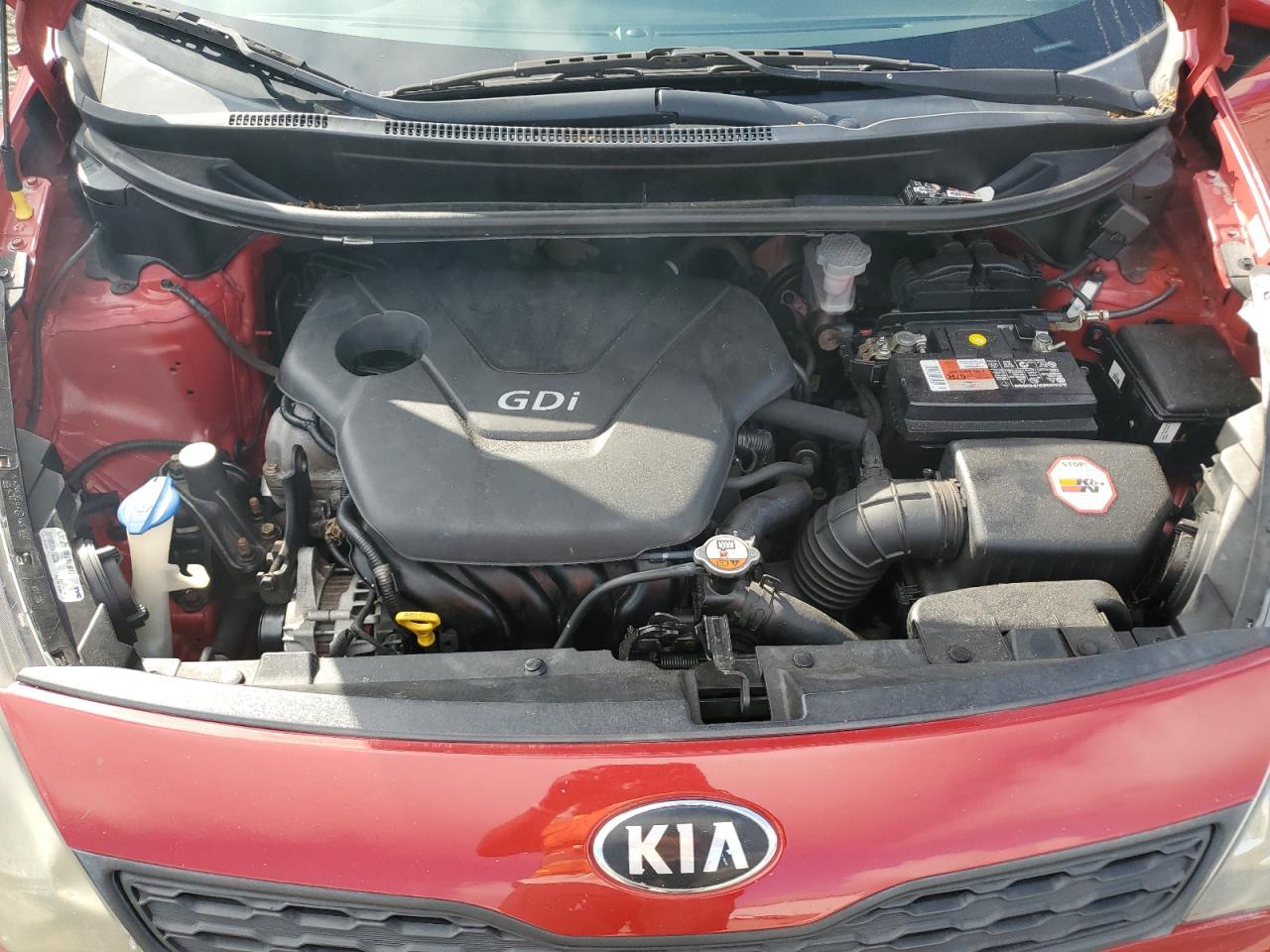 2014 Kia Rio Lx VIN: KNADM5A34E6410443 Lot: 65308675