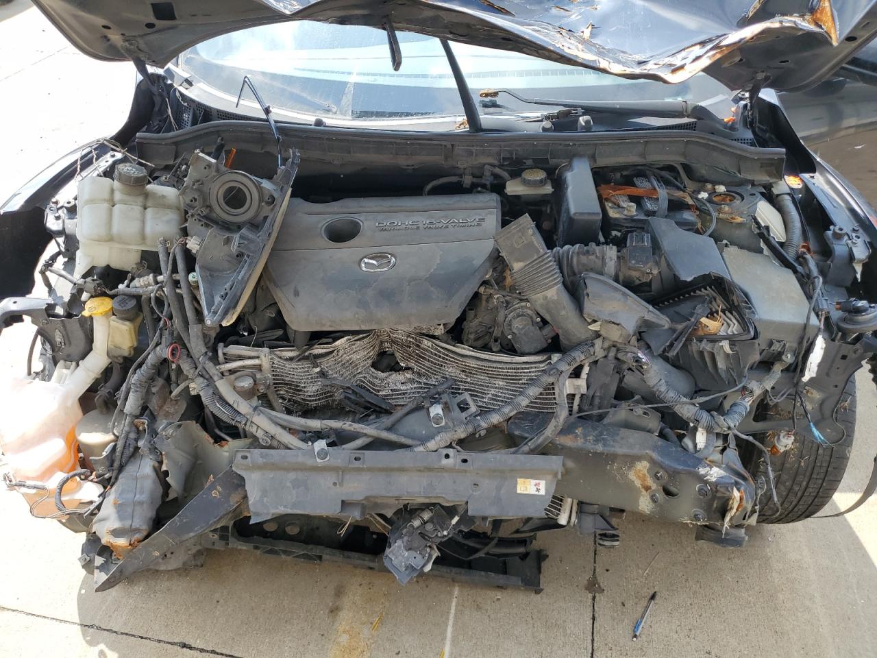 2011 Mazda 3 I VIN: JM1BL1UF7B1412370 Lot: 65587585