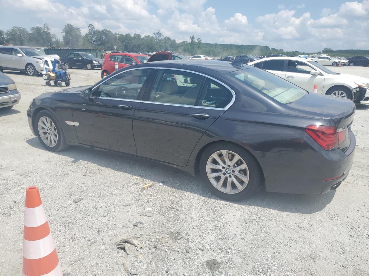 2014 BMW 740 I VIN: WBAYA6C58ED826649 Lot: 66338525