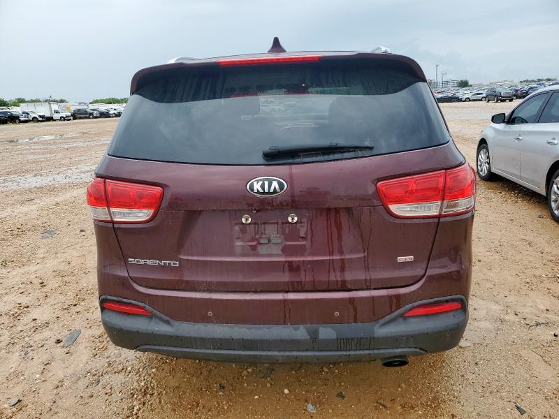  KIA SORENTO 2017 Бургунди