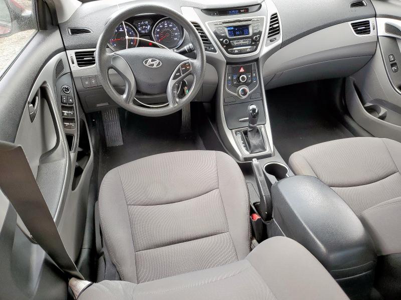 Sedans HYUNDAI ELANTRA 2016 Red