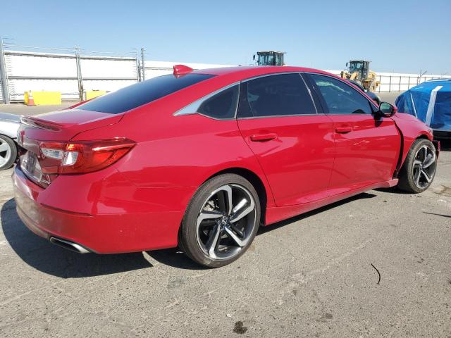  HONDA ACCORD 2019 Czerwony
