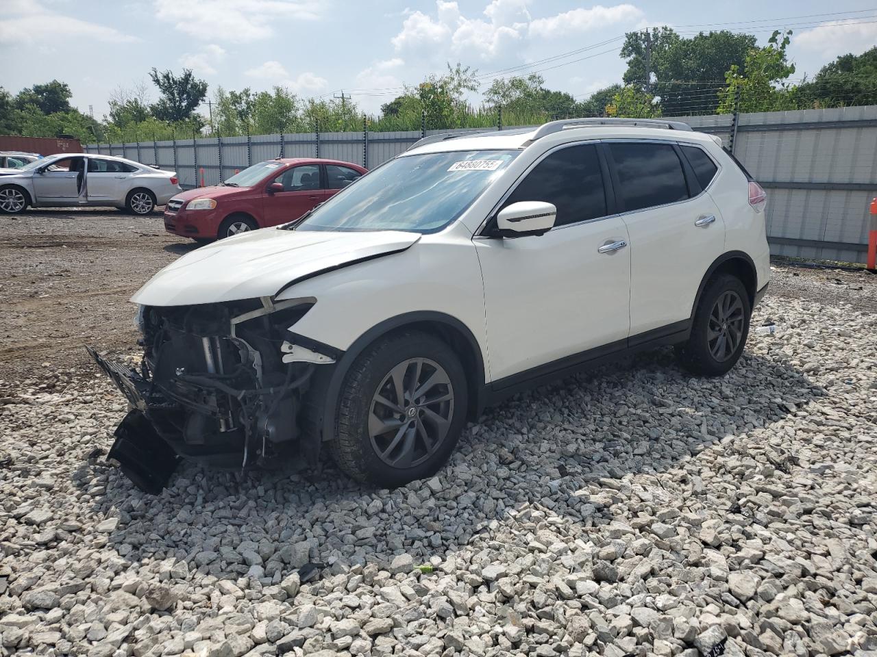 2016 Nissan Rogue S VIN: 5N1AT2MV4GC892545 Lot: 64880755