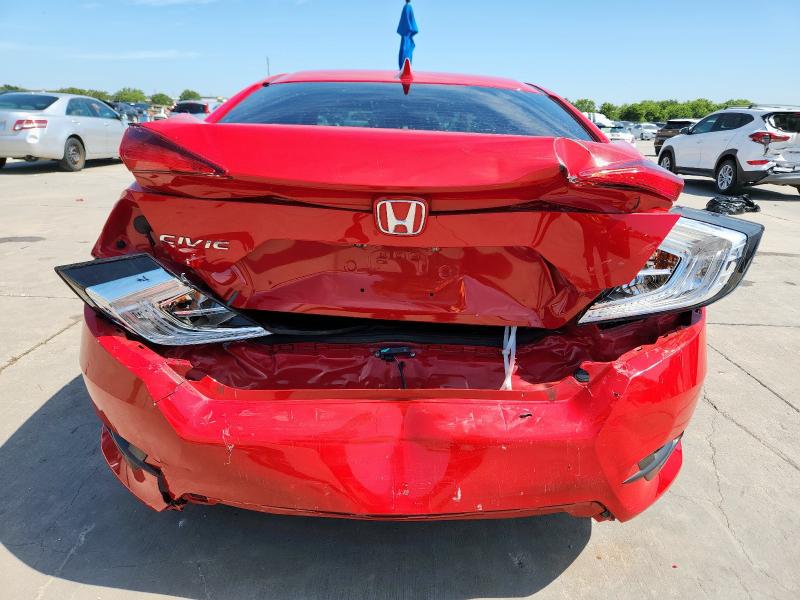  HONDA CIVIC 2017 Czerwony