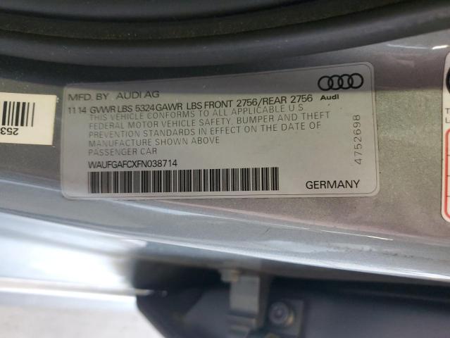 2015 AUDI A6 PREMIUM PLUS  