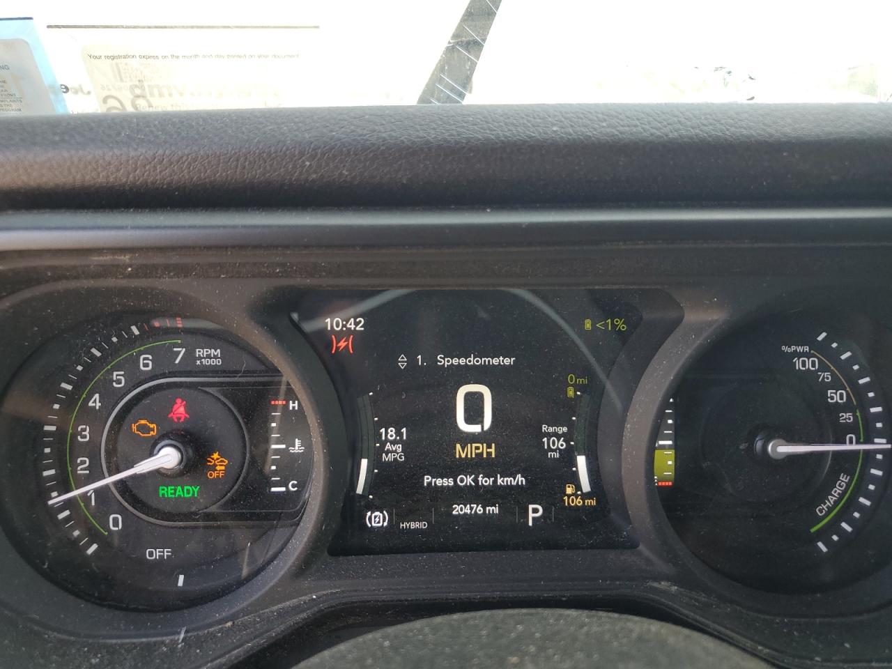2024 Jeep Wrangler 4Xe VIN: 1C4RJXN6XRW121252 Lot: 65005525