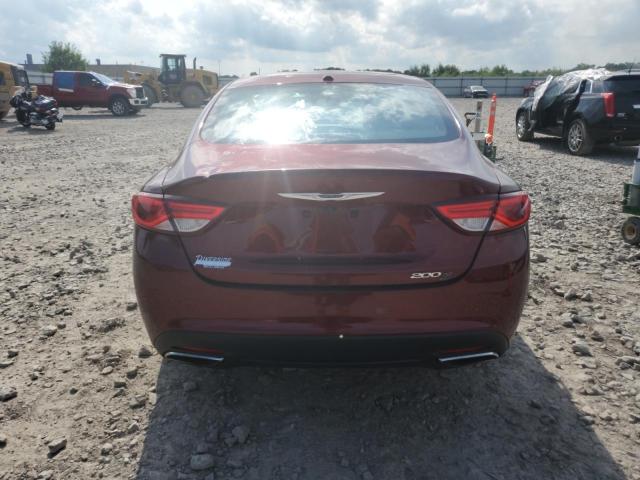 Sedans CHRYSLER 200 2015 Burgundy