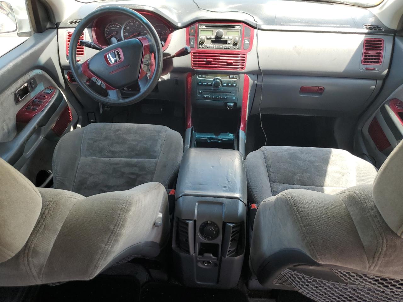 2005 Honda Pilot Ex VIN: 2HKYF18475H509155 Lot: 63190065