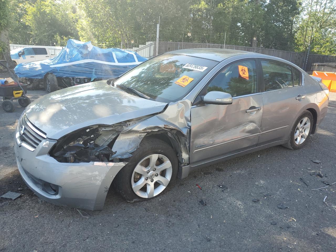 2009 Nissan Altima Hybrid silver null hybrid 1N4CL21E29C152065 photo #1