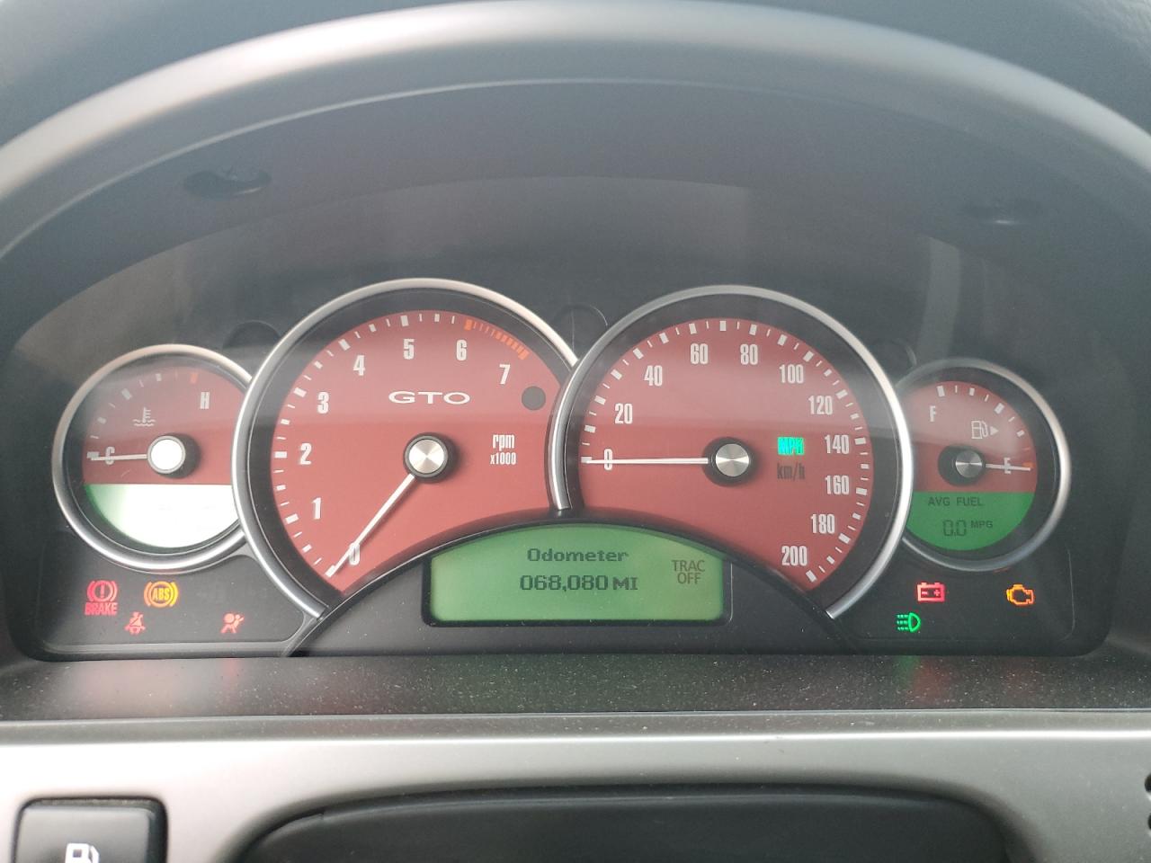 2004 Pontiac Gto VIN: 6G2VX12G94L287349 Lot: 66070655