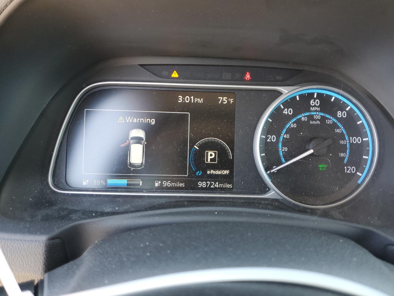 2018 Nissan Leaf S VIN: 1N4AZ1CP7JC306403 Lot: 65481895