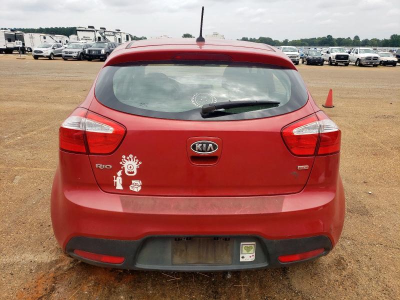  KIA RIO 2013 Czerwony