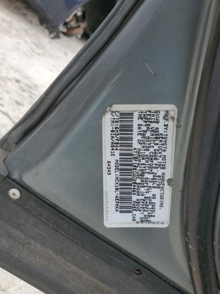 1998 Toyota Avalon Xl VIN: 4T1BF18B1WU284464 Lot: 64106175