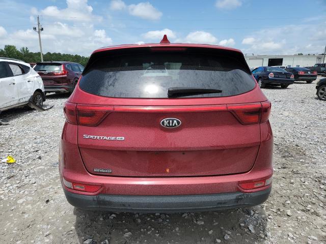  KIA SPORTAGE 2018 Красный