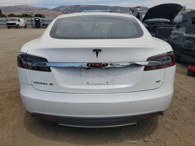 Hatchbacks TESLA MODEL S 2015 Biały