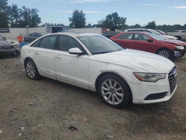  AUDI A6 2014 White