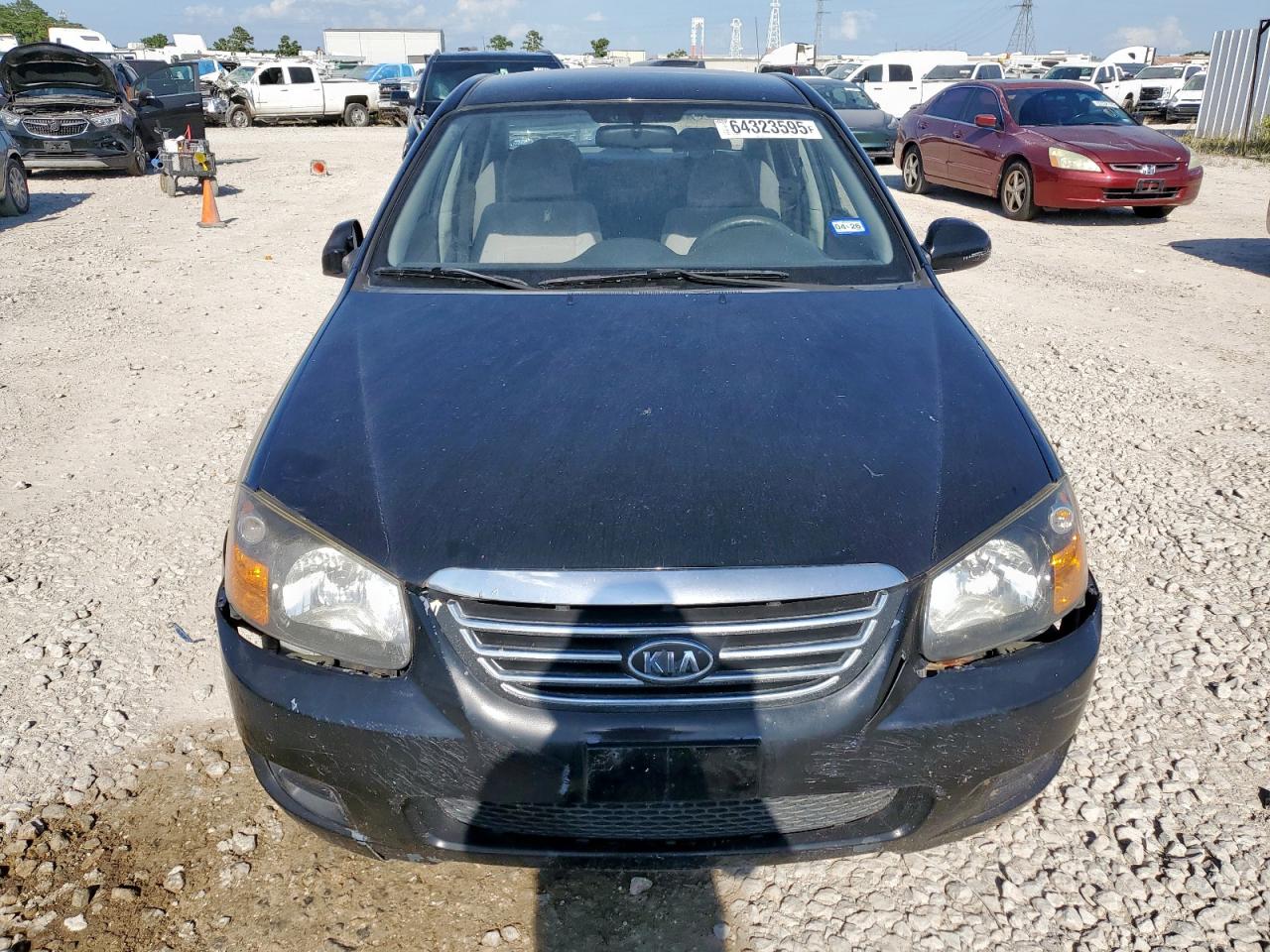 2009 Kia Spectra Ex VIN: KNAFE222595602637 Lot: 64323595