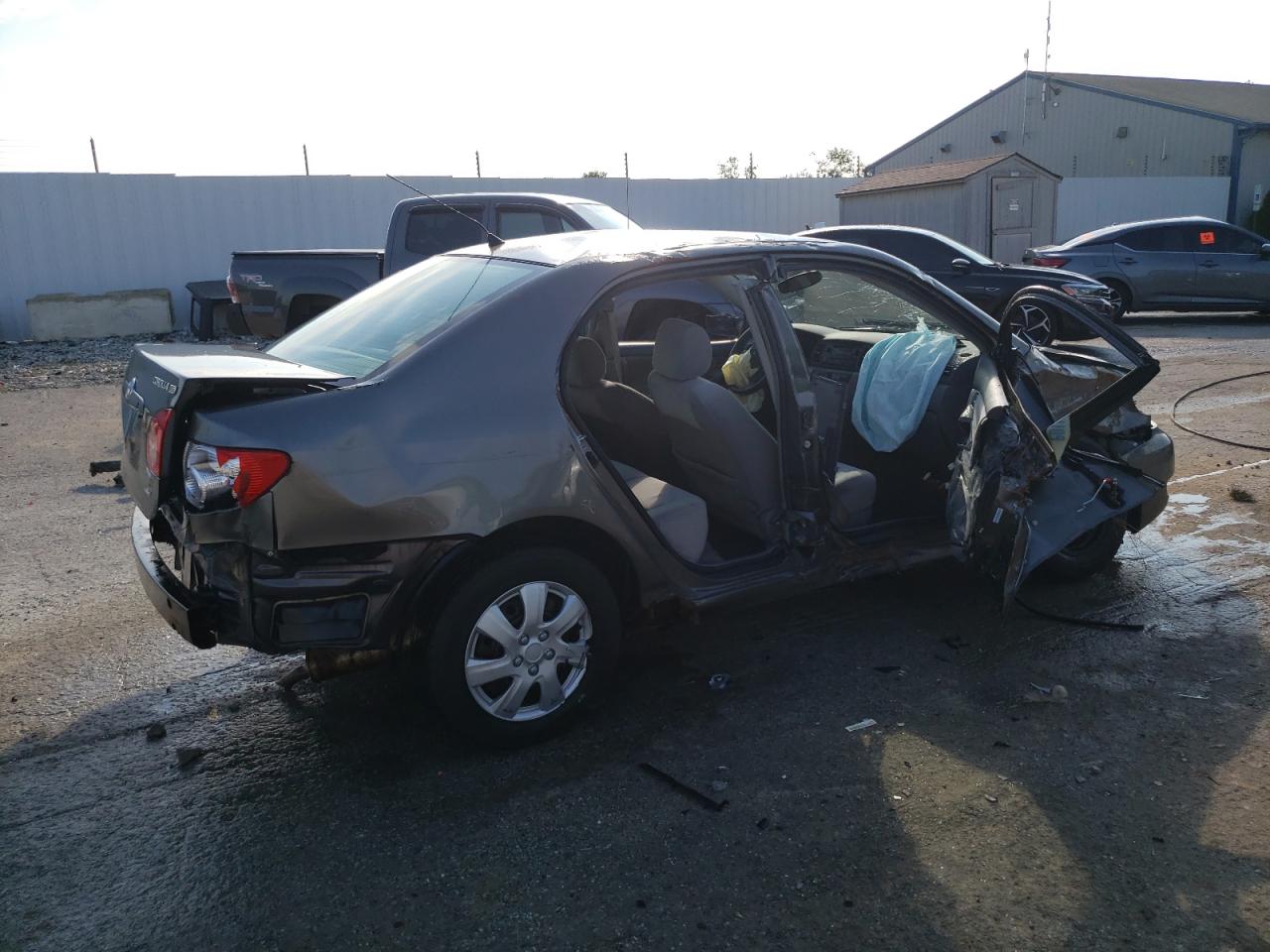 2005 Toyota Corolla Ce grey null gas 1NXBR32EX5Z519805 photo #4