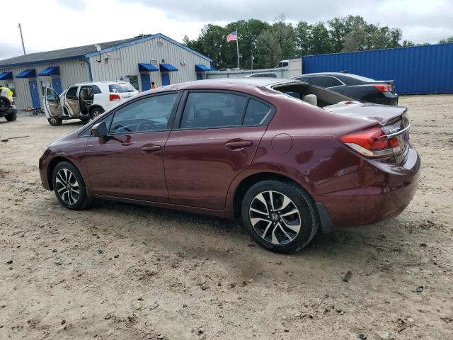 HONDA CIVIC 2015 Burgundy