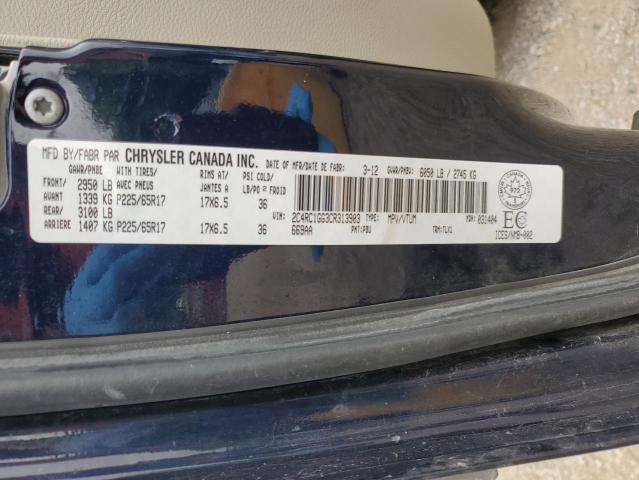2012 CHRYSLER TOWN & COUNTRY LIMITED  