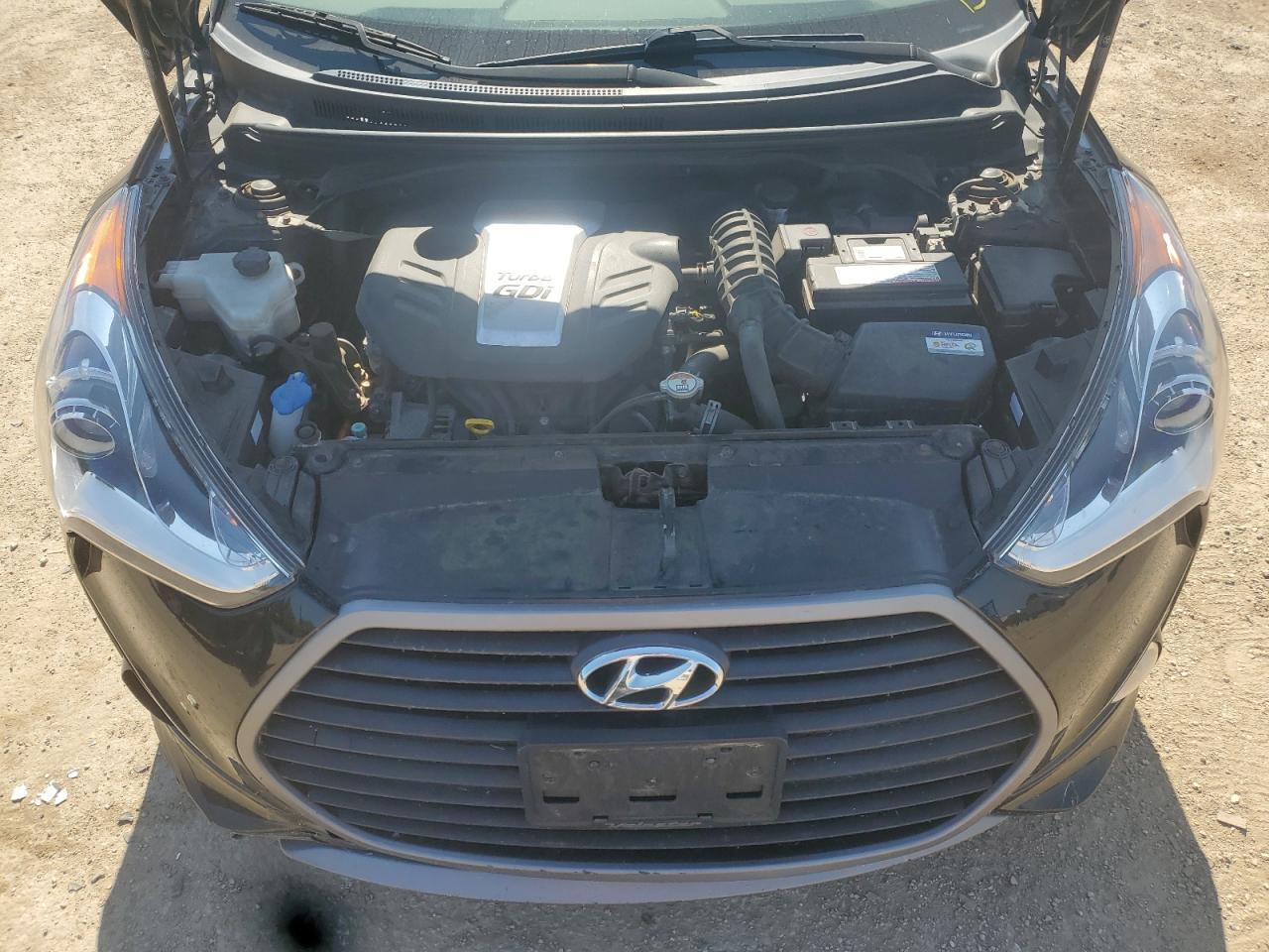 2016 Hyundai Veloster Turbo VIN: KMHTC6AE8GU266270 Lot: 62588855