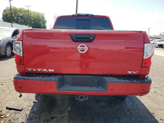 NISSAN TITAN 2020 Czerwony