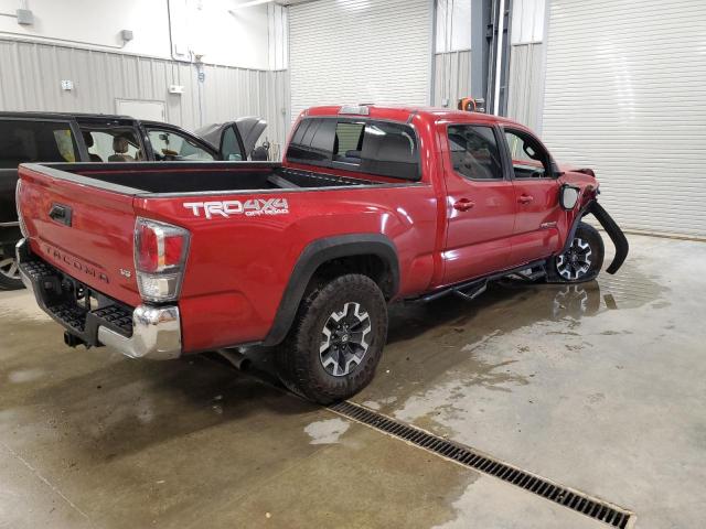  TOYOTA TACOMA 2022 Czerwony