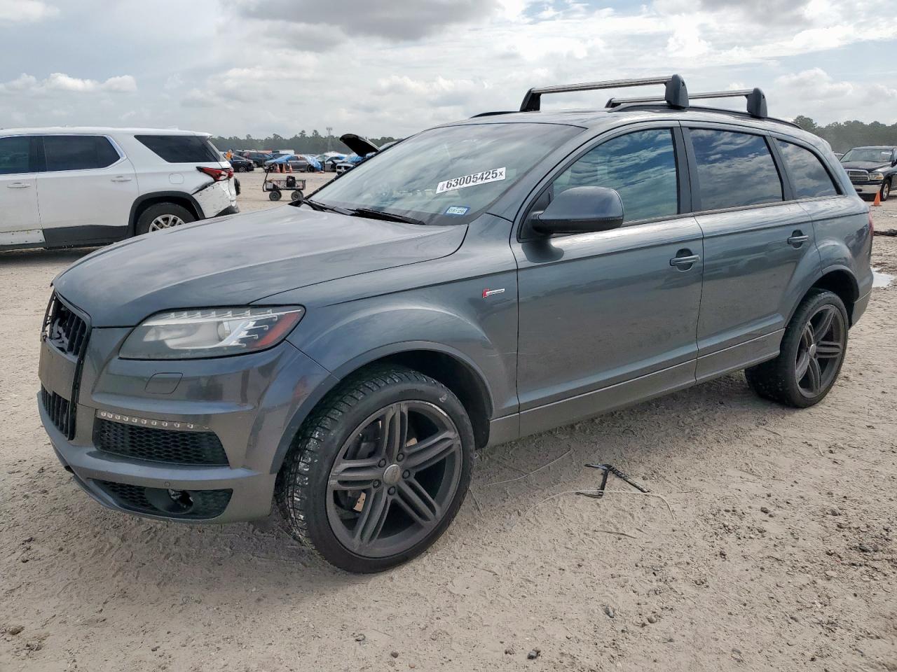 2014 Audi Q7 Prestige grey suv gas WA1DGAFE1ED019446 photo #1