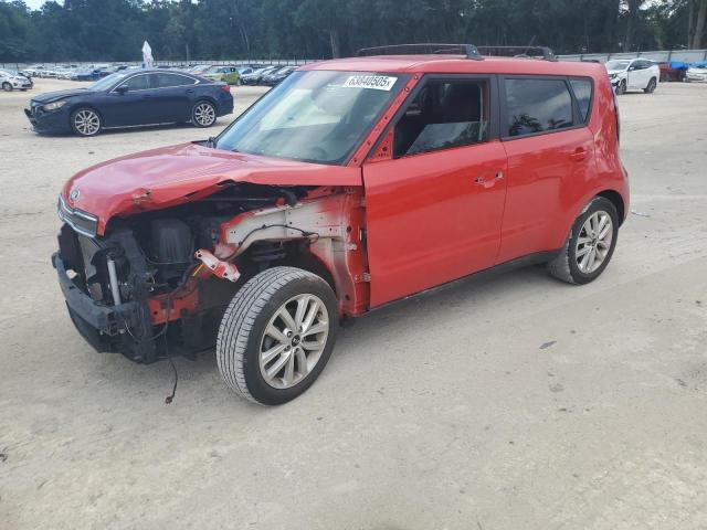  KIA SOUL 2018 Czerwony
