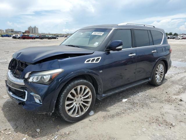  INFINITI QX80 2016 Granatowy