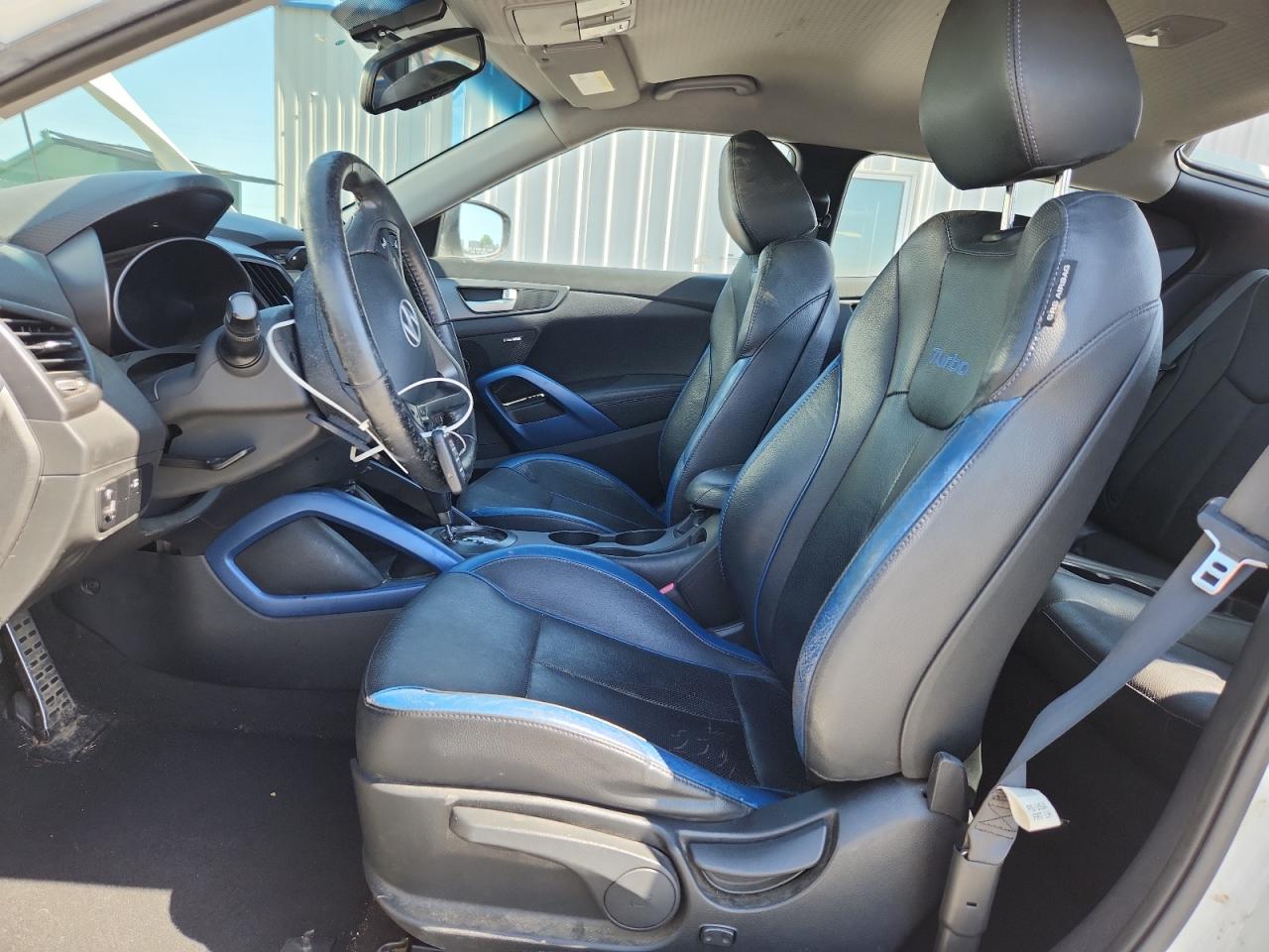 2013 Hyundai Veloster Turbo VIN: KMHTC6AE5DU128357 Lot: 64139565