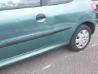 2002 PEUGEOT 206 LX for sale at Copart SANDTOFT