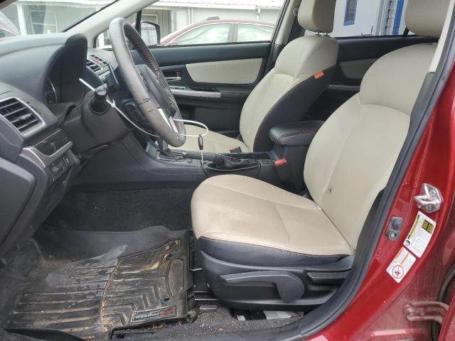 Parquets SUBARU CROSSTREK 2016 Czerwony