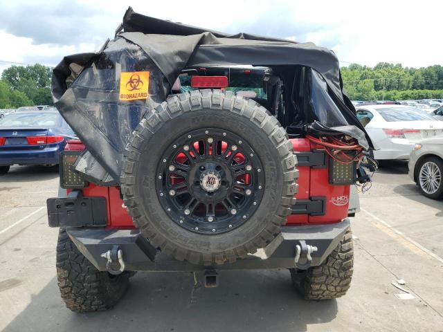 Внедорожники JEEP WRANGLER 2014 Красный