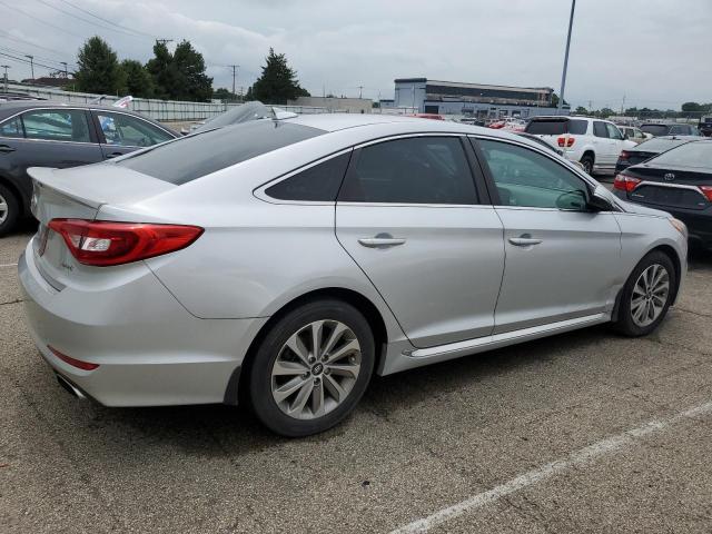 Sedans HYUNDAI SONATA 2015 Srebrny