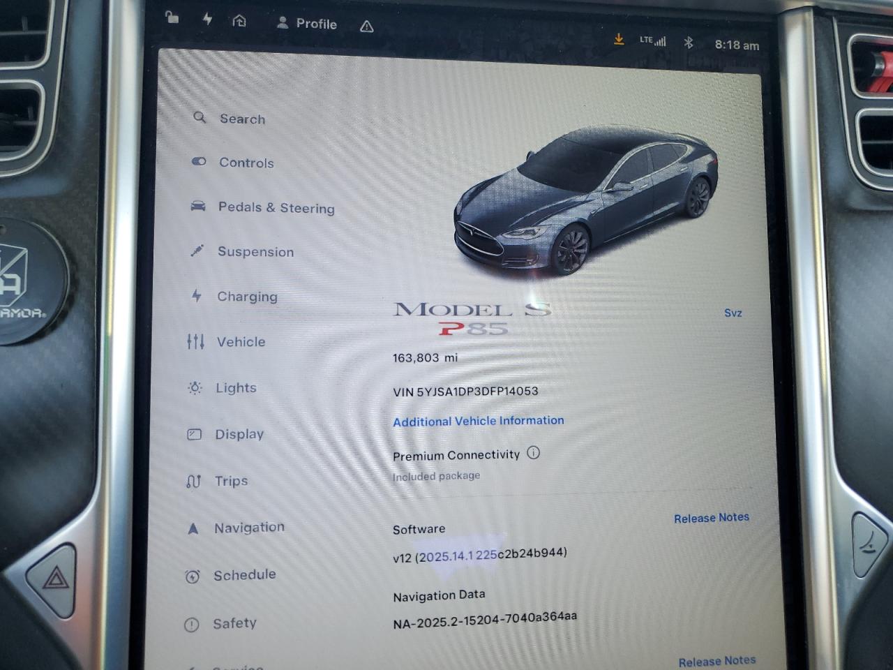 2013 Tesla Model S VIN: 5YJSA1DP3DFP14053 Lot: 62552465