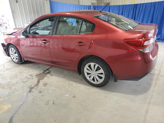  SUBARU IMPREZA 2019 Бордовый