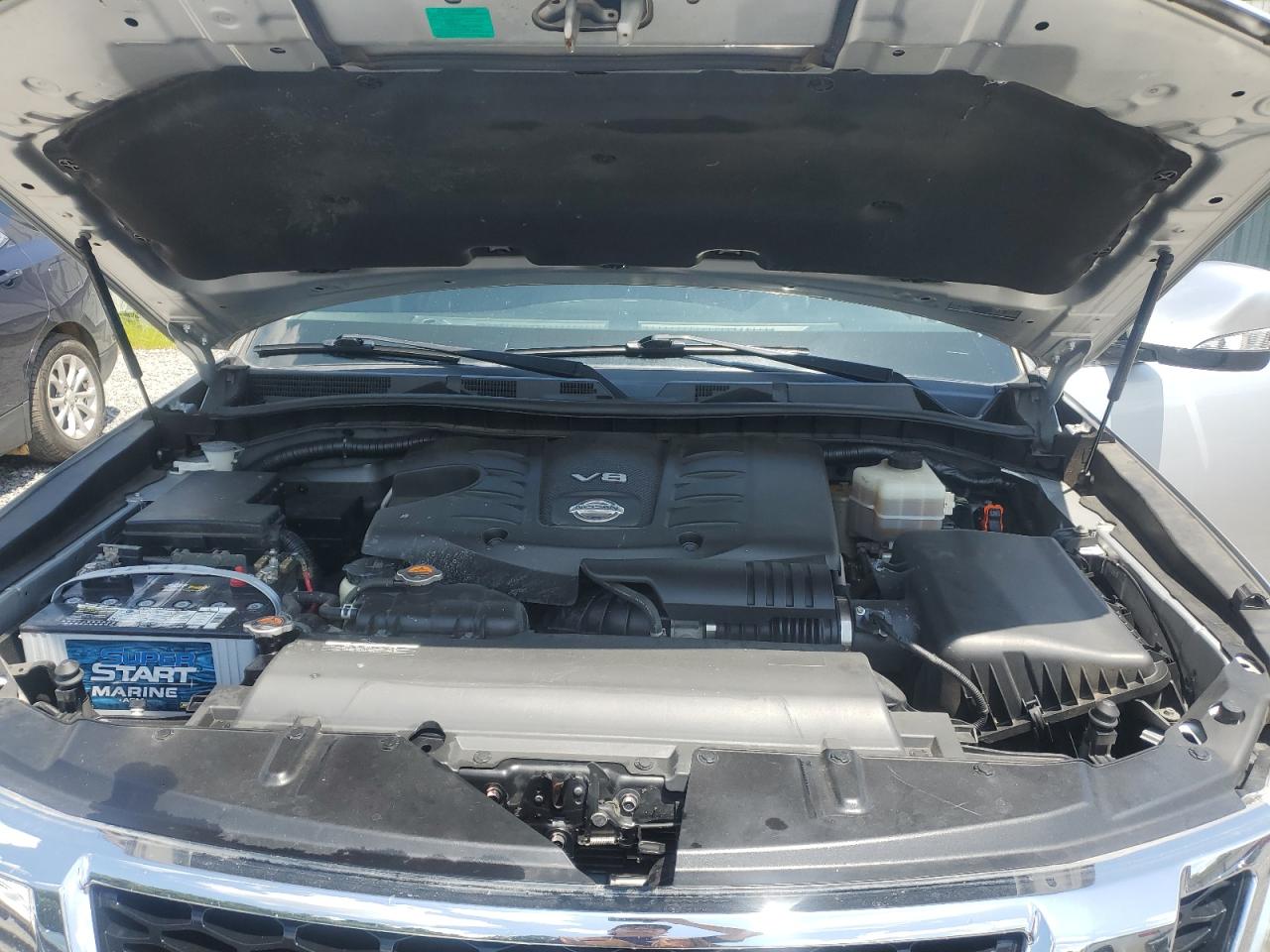 2017 Nissan Armada Sv VIN: JN8AY2ND8H9002434 Lot: 64847795