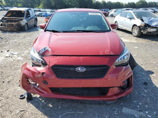  SUBARU IMPREZA 2017 Red