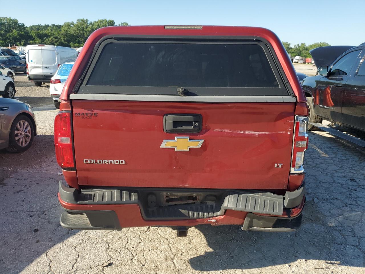 2016 Chevrolet Colorado Lt VIN: 1GCGSCE32G1105771 Lot: 62848245