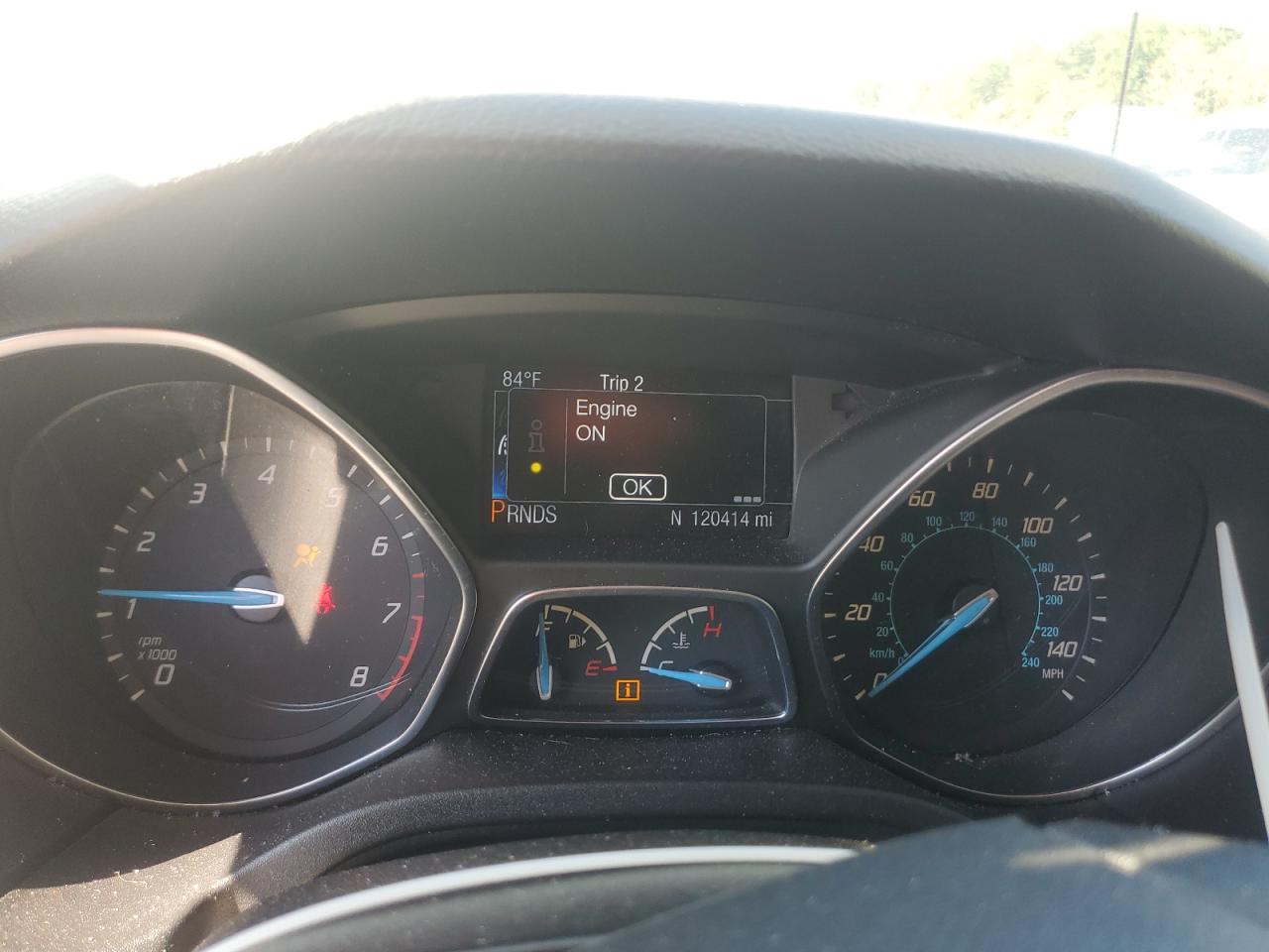 2014 Ford Focus Titanium VIN: 1FADP3N27EL409889 Lot: 63164225