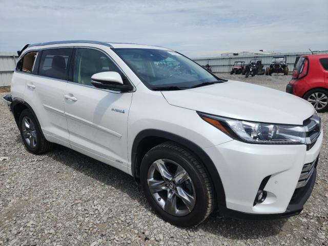  TOYOTA HIGHLANDER 2019 Белы