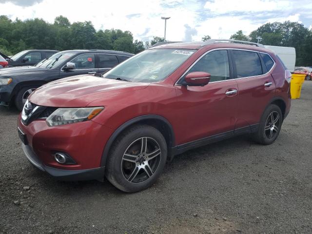Parquets NISSAN ROGUE 2014 Czerwony