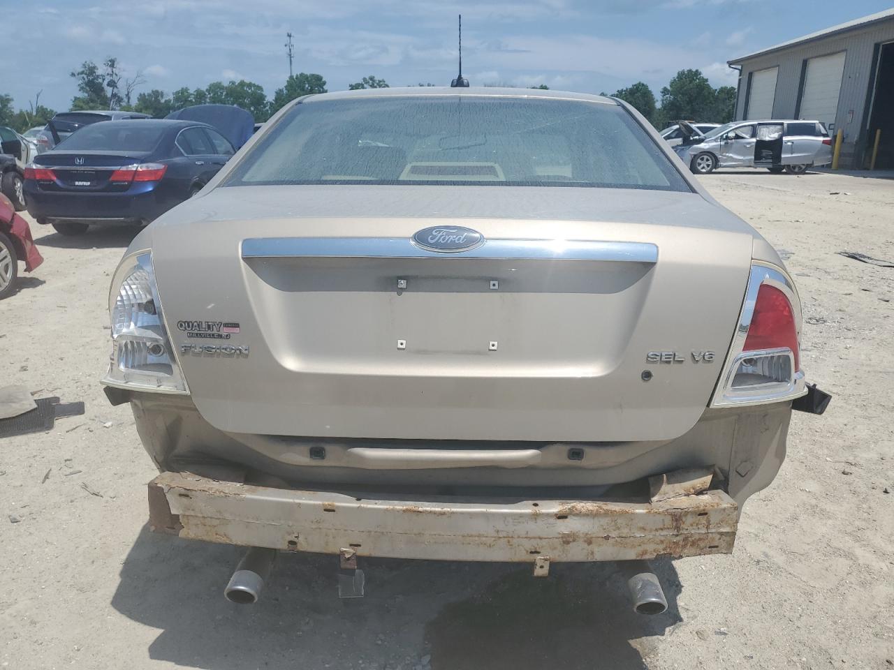 2007 Ford Fusion Sel VIN: 3FAHP08127R207081 Lot: 64317135