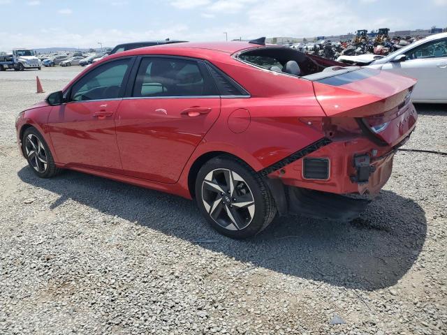  HYUNDAI ELANTRA 2021 Red