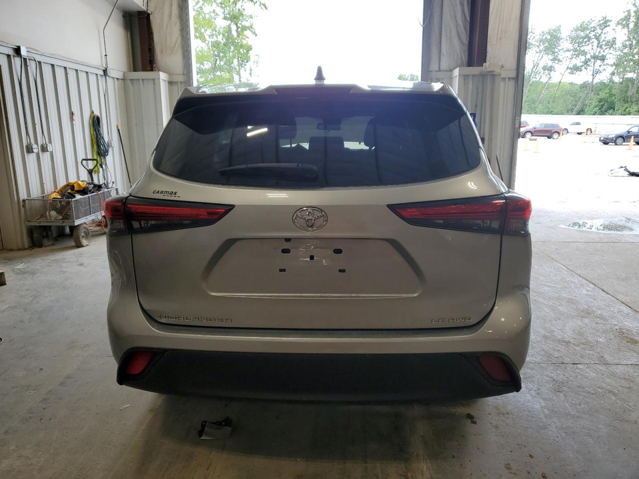 2022 Toyota Highlander L VIN: 5TDBZRBH9NS185191 Lot: 64702165