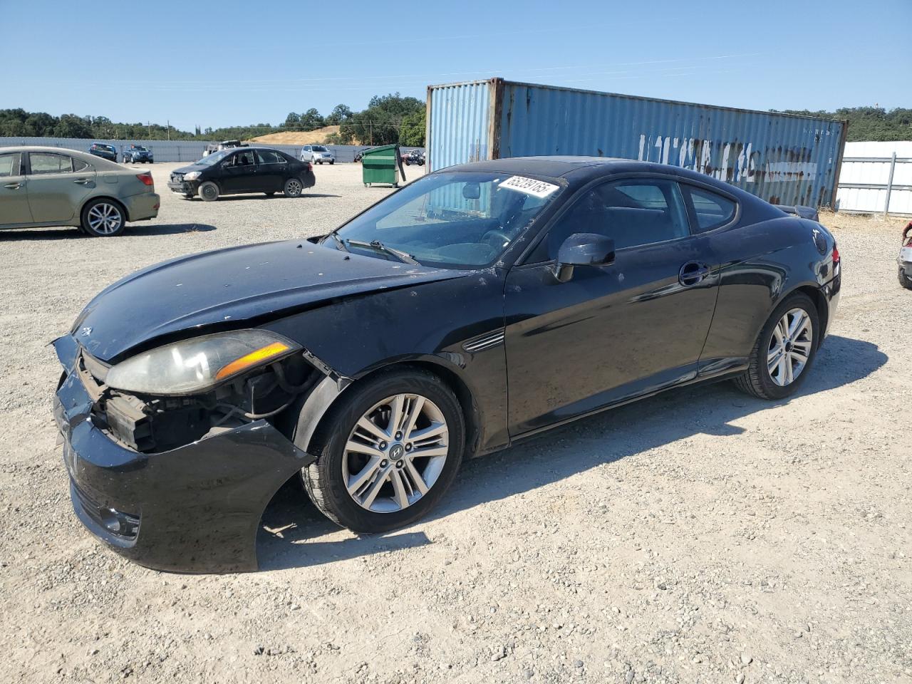 2008 Hyundai Tiburon Gs VIN: KMHHM66DX8U265397 Lot: 65239165